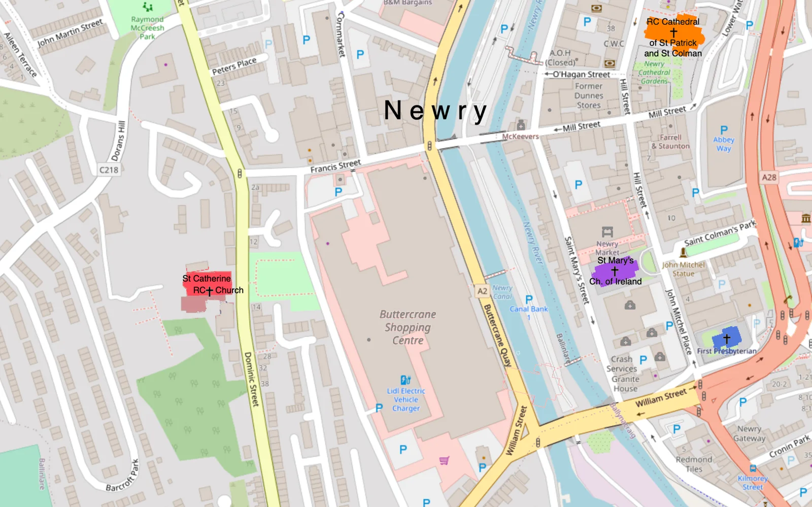 Foto: Kathedrale von Newry