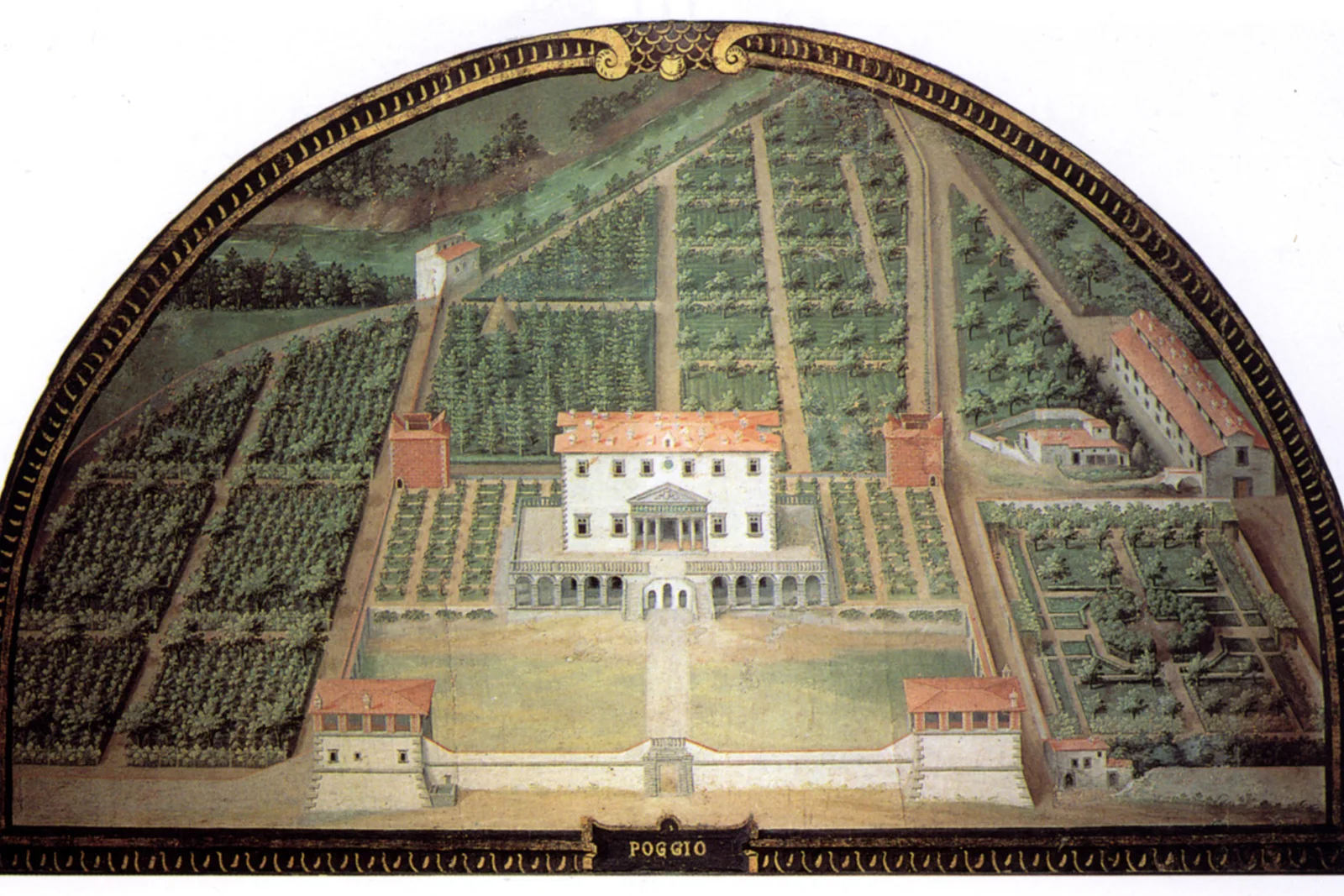 Foto: Medici-Villen und -Gärten in der Toskana