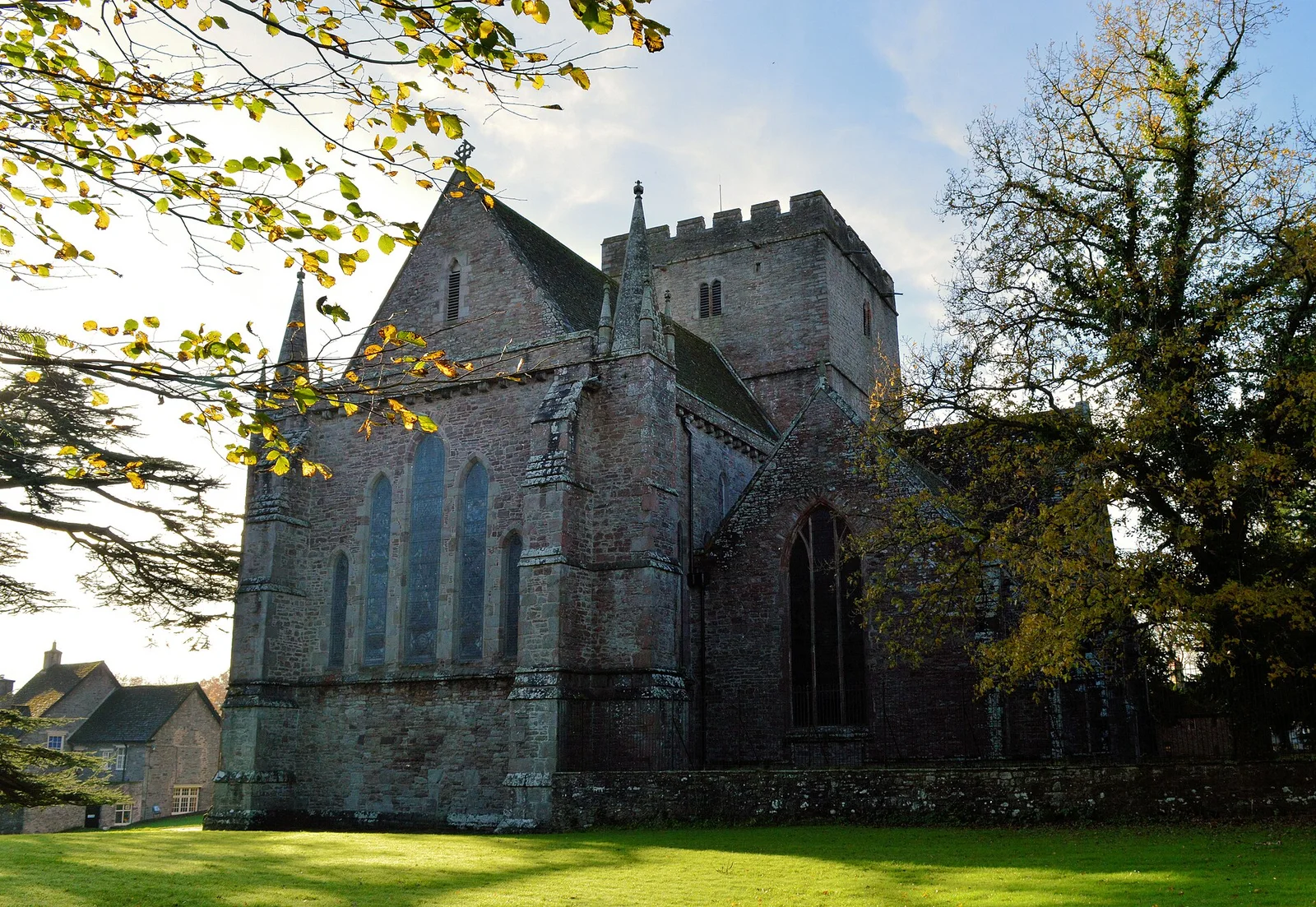 Foto: Kathedrale von Brecon