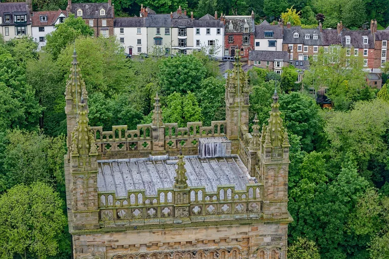 Foto: Schloss und Kathedrale von Durham
