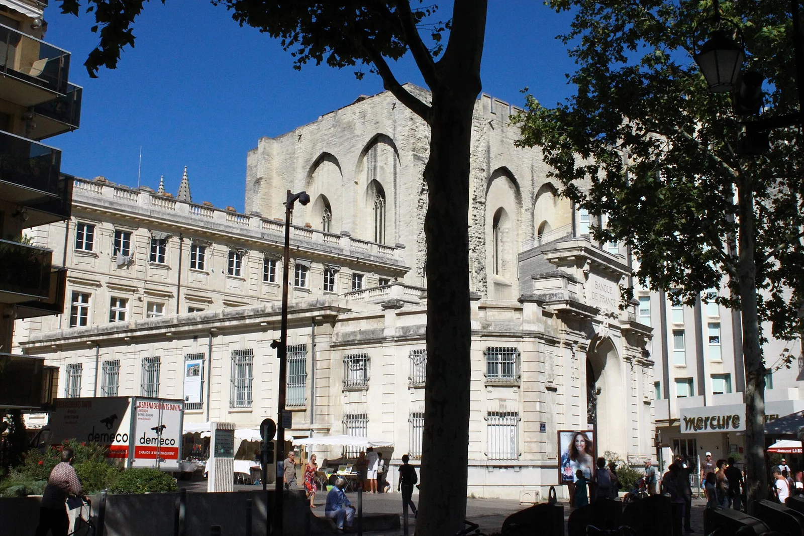 Foto: Centro histórico de Aviñón: Palacio de los Papas, conjunto episcopal y puente de Aviñón