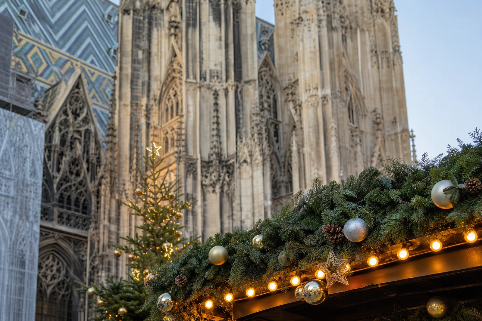 AI-generated editorial gallery detail for Weihnachtsmarkt am Stephansplatz