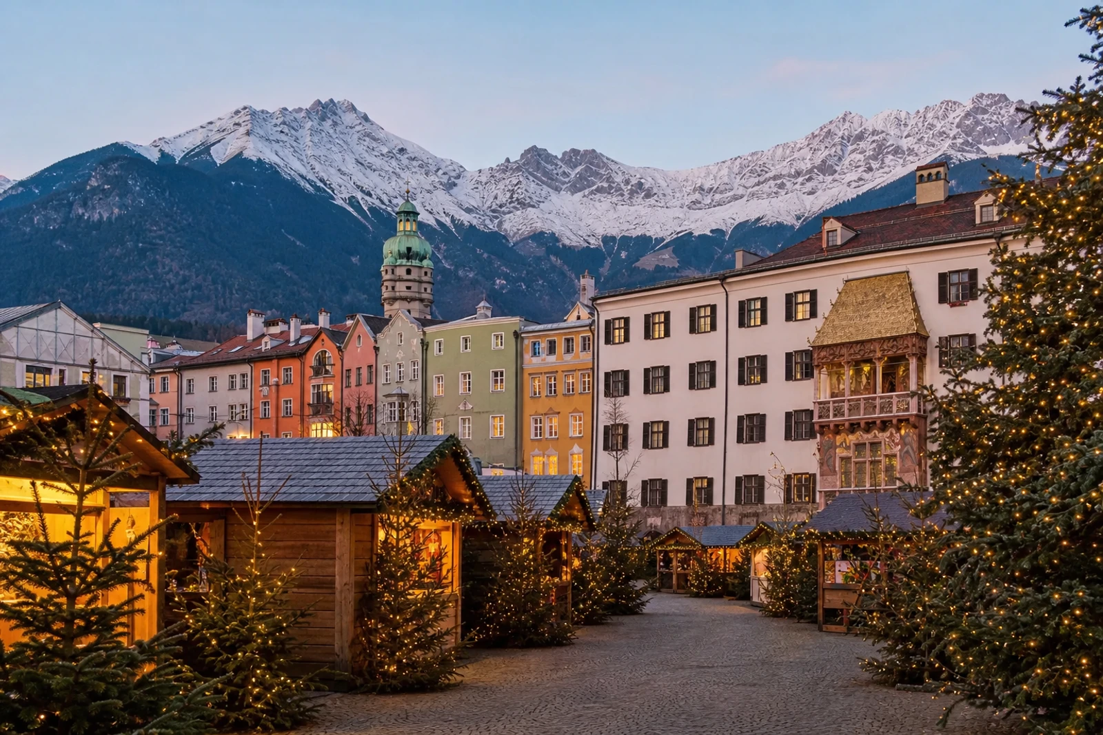 Foto: Christkindlmarkt Altstadt Innsbruck