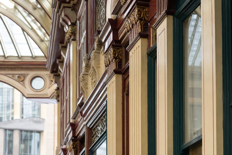 AI-generated editorial gallery detail for Leadenhall Market