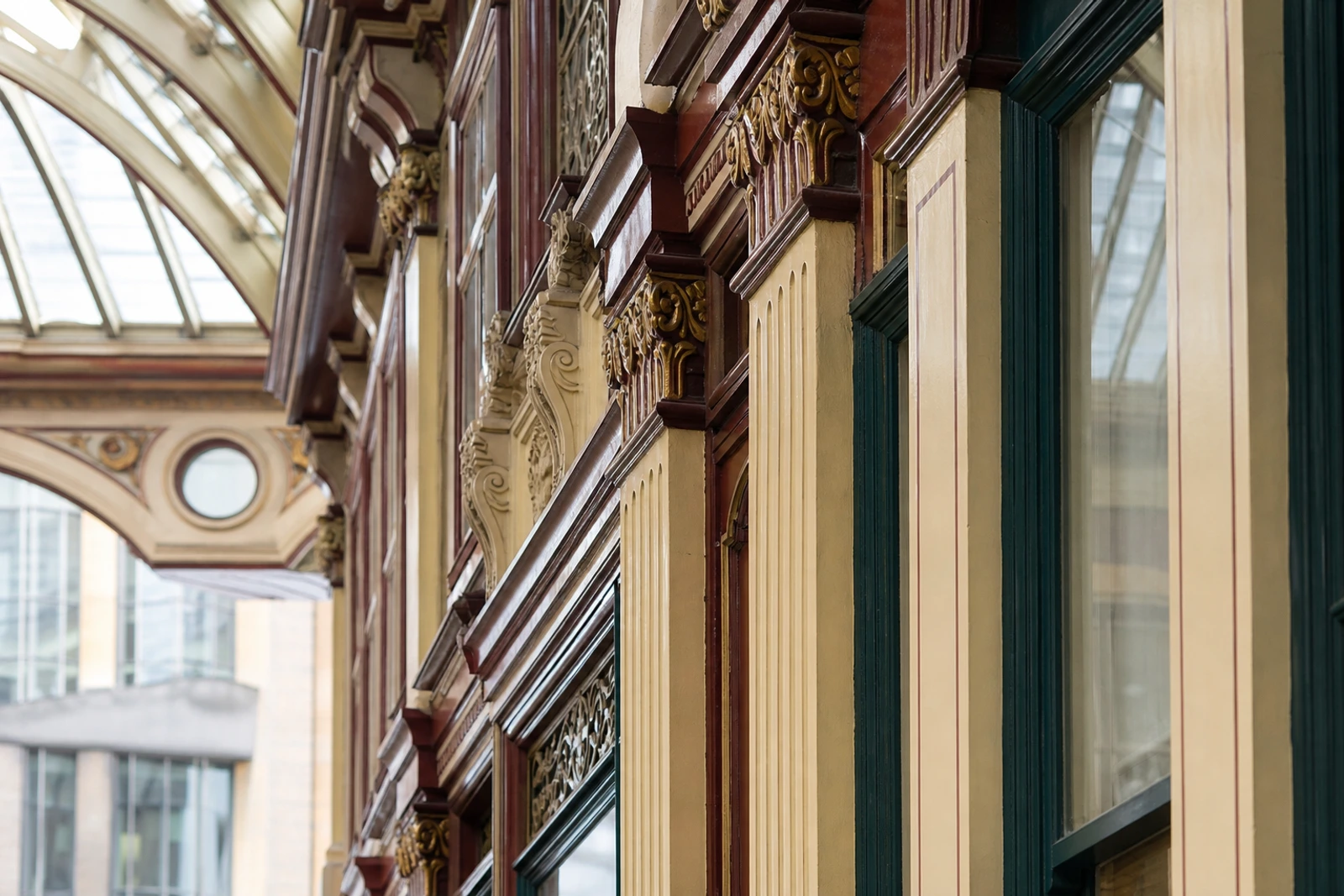 AI-generated editorial gallery detail for Leadenhall Market