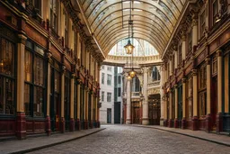 AI-generated editorial thumbnail for Leadenhall Market