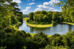 AI-generated editorial thumbnail for Studley Royal Park including the Ruins of Fountains Abbey