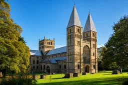 AI-generated editorial thumbnail for Southwell Minster