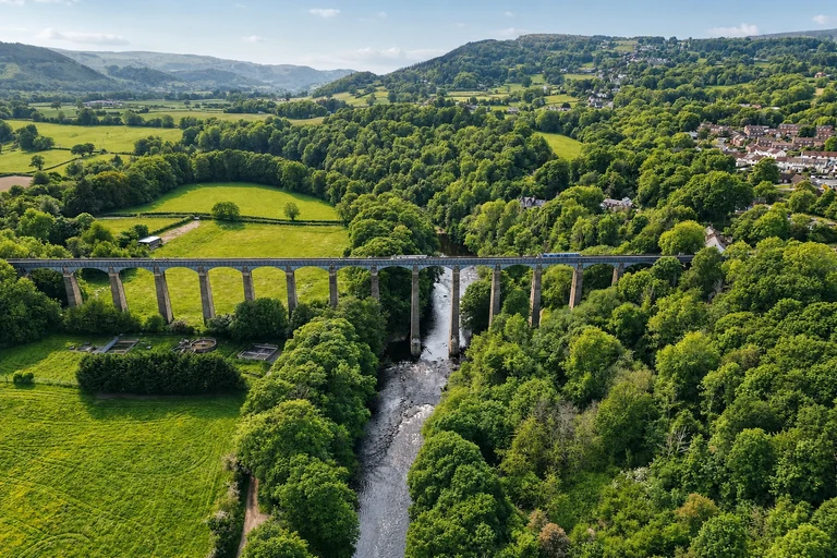 AI-generated editorial gallery context for Pontcysyllte Aqueduct and Canal
