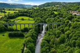 AI-generated editorial thumbnail for Pontcysyllte Aqueduct and Canal