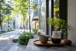 AI-generated editorial thumbnail for KOFFEE MAMEYA Omotesando