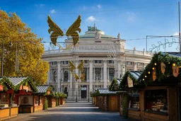 AI-generated editorial thumbnail for Wiener Christkindlmarkt am Rathausplatz