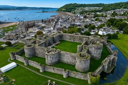 AI-generated editorial thumbnail for Castles and Town Walls of King Edward in Gwynedd