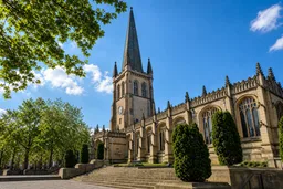 AI-generated editorial thumbnail for Wakefield Cathedral