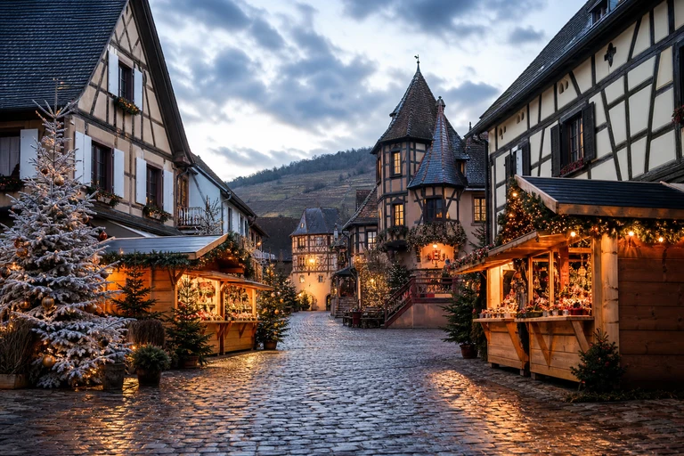 Foto: Marché de Noël traditionnel de Riquewihr