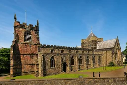 AI-generated editorial thumbnail for Bangor Cathedral