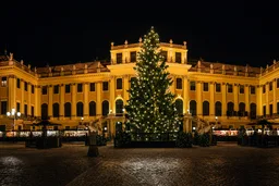 AI-generated editorial thumbnail for Weihnachtsmarkt Schloss Schönbrunn