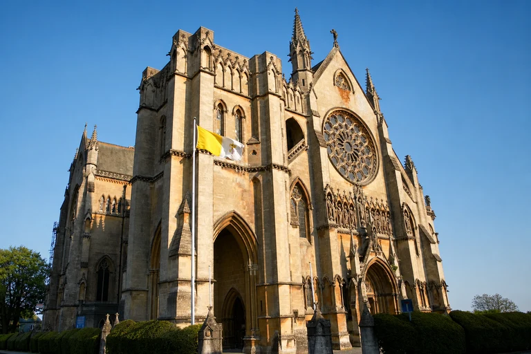 AI-generated editorial thumbnail for Arundel Cathedral