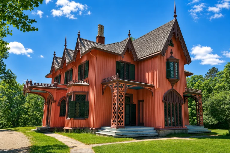 AI-generated editorial thumbnail for Roseland Cottage
