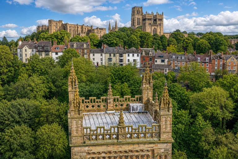Foto: Schloss und Kathedrale von Durham