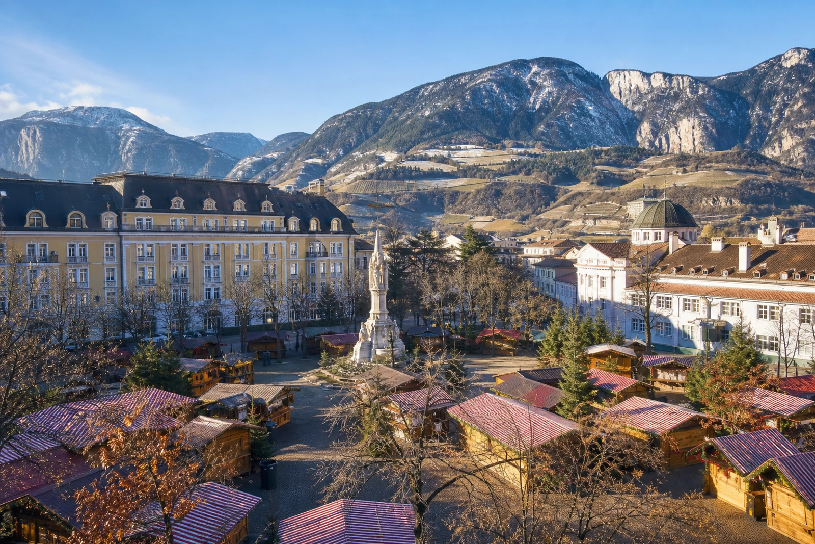Photo: Marché de Noël de Bolzano – Piazza Walther