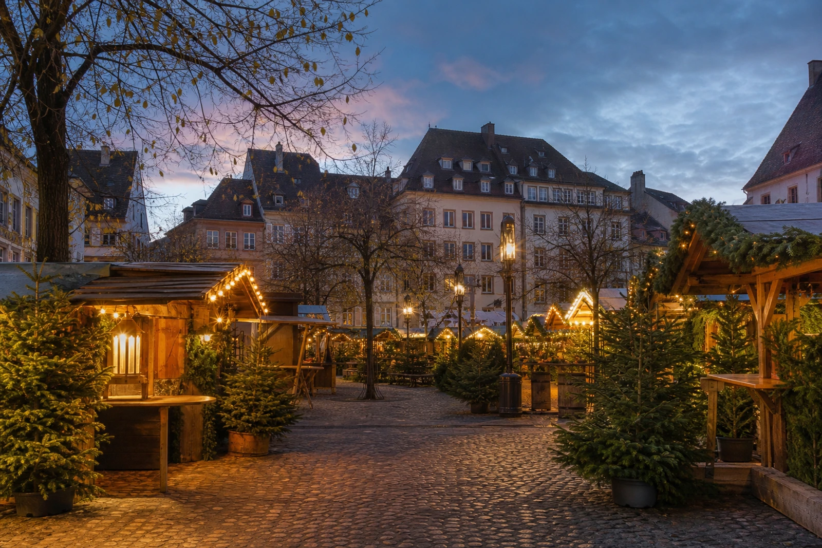 Photo: Marché de Noël de Bâle – Barfüsserplatz