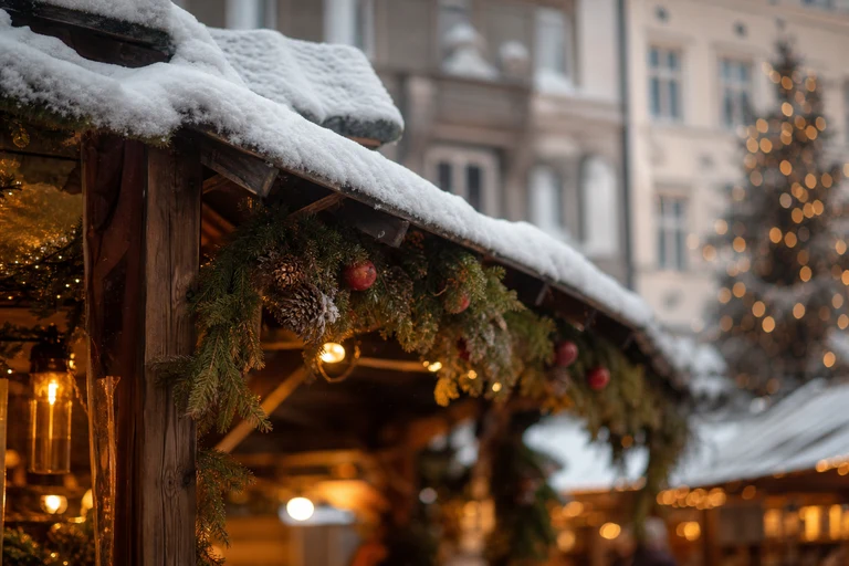 Photo: Marché de Noël de Bâle – Barfüsserplatz