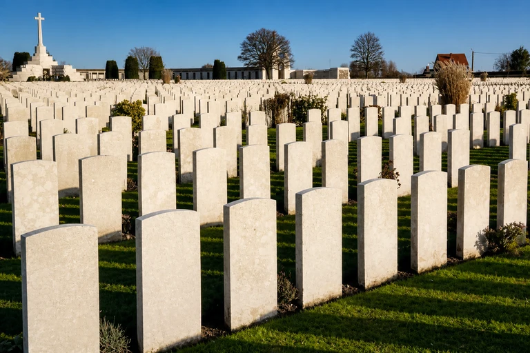 Foto: Bestattungs- und Gedenkstätten des Ersten Weltkriegs (Westfront)