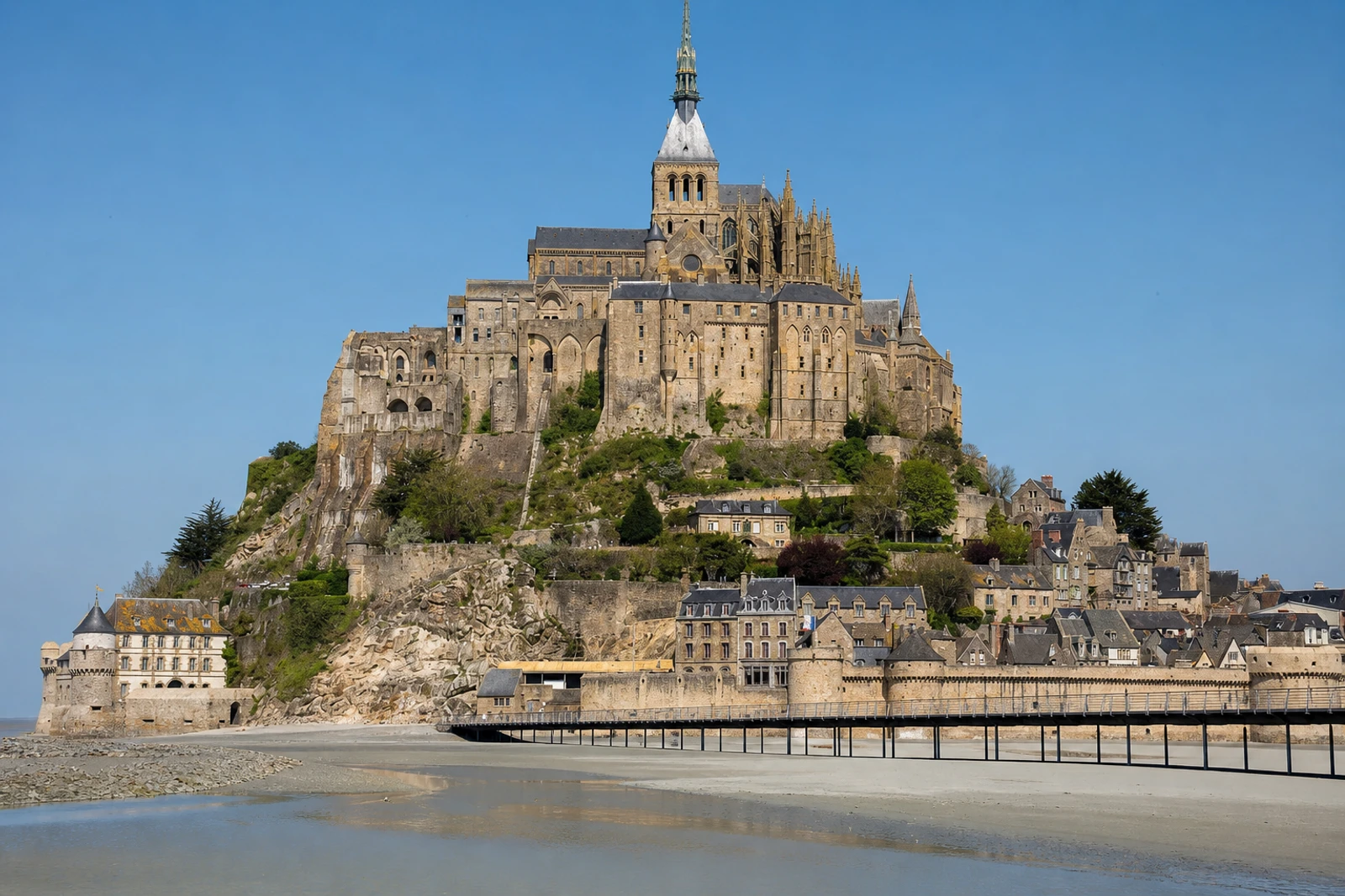Foto: Mont-Saint-Michel und seine Bucht