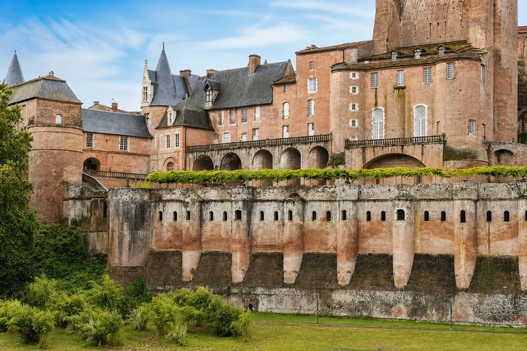 AI-generated editorial gallery detail for Episcopal City of Albi