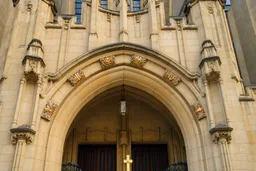 AI-generated editorial thumbnail for Leeds Cathedral