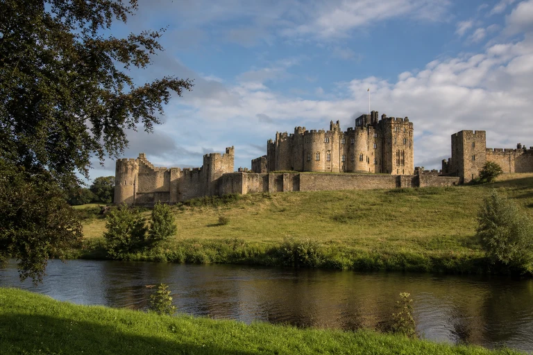 AI-generated editorial gallery context for Alnwick Castle