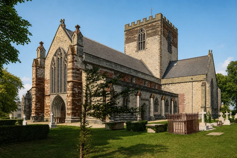 AI-generated editorial thumbnail for St Asaph Cathedral