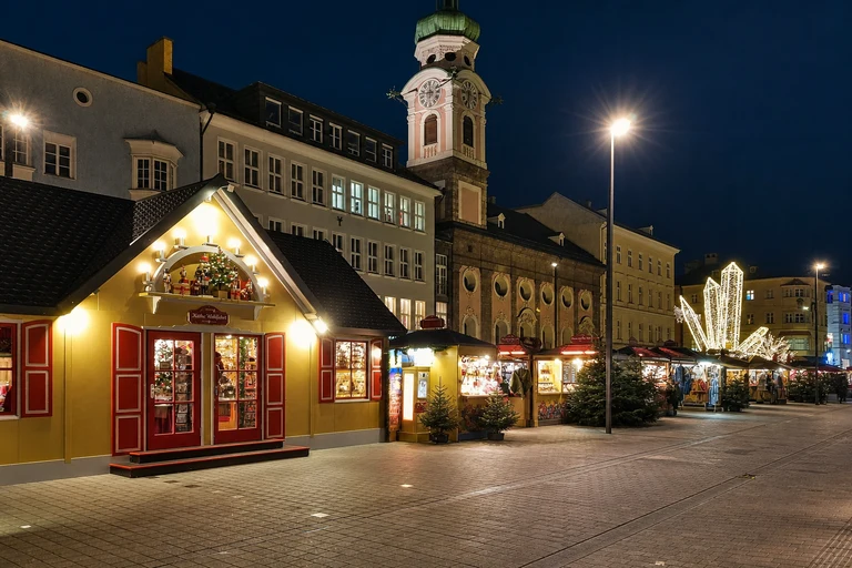 照片: Christkindlmarkt Maria-Theresien-Straße