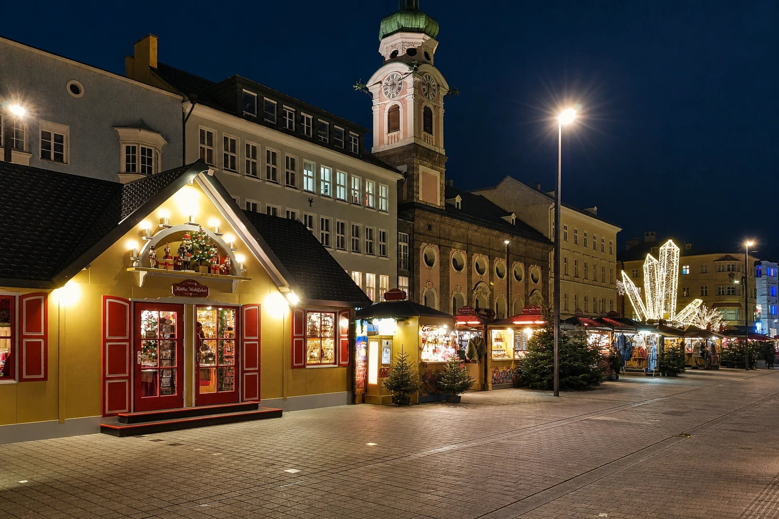 照片: Christkindlmarkt Maria-Theresien-Straße
