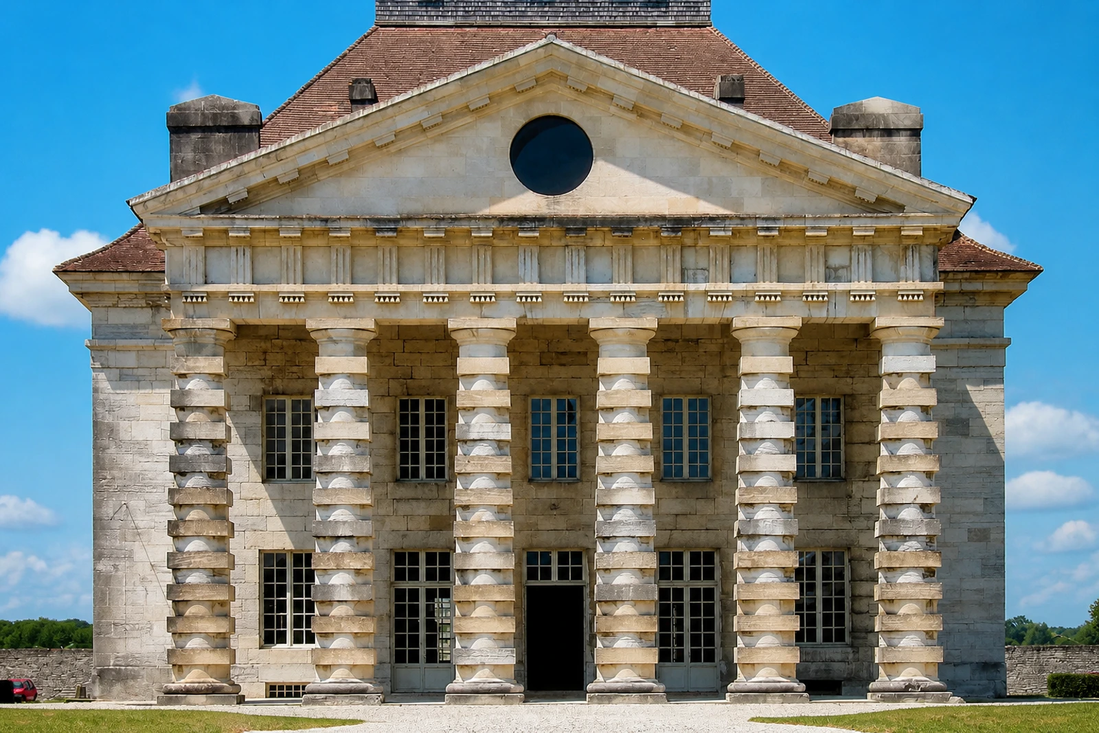 Foto: Von den Großen Salinen von Salins-les-Bains zu den Königlichen Salinen von Arc-et-Senans: die Herstellung von Siedesalz
