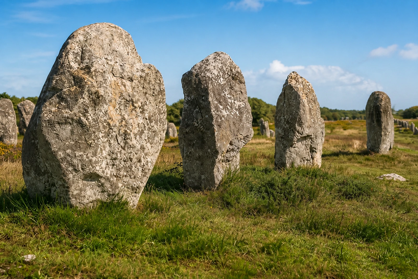Foto: Megalitos de Carnac y de las orillas del Morbihan