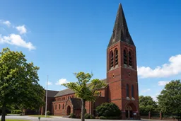 AI-generated editorial thumbnail for Cathedral of St Michael and St George, Aldershot