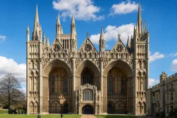 AI-generated editorial thumbnail for Peterborough Cathedral