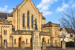 AI-generated editorial thumbnail for St Mirin's Cathedral