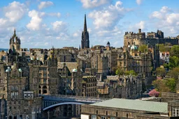 AI-generated editorial thumbnail for Old and New Towns of Edinburgh