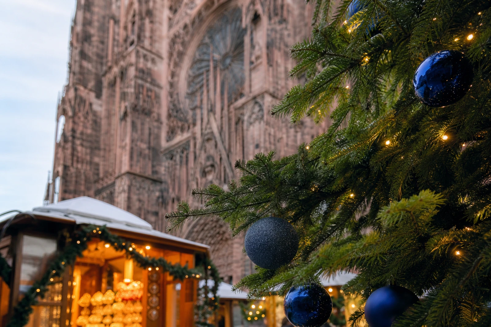AI-generated editorial gallery detail for Marché de Noël – Place de la Cathédrale