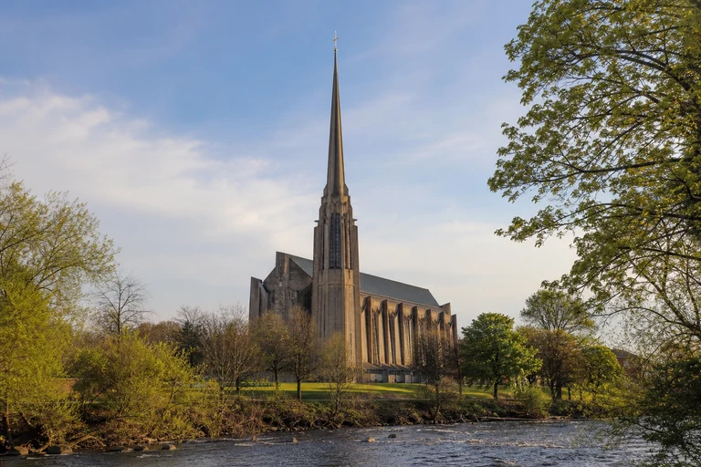 AI-generated editorial gallery context for Motherwell Cathedral