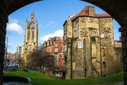 AI-generated editorial thumbnail for Newcastle Cathedral