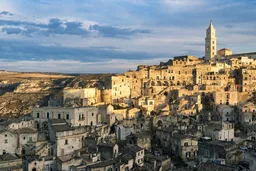 AI-edited editorial thumbnail of The Sassi and the Park of the Rupestrian Churches of Matera