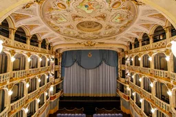 AI-edited editorial thumbnail of The system of Italian-style condominio theatres of the 18th and 19th centuries in Central Italy