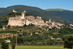 AI-edited editorial thumbnail of Assisi, the Basilica of San Francesco and Other Franciscan Sites