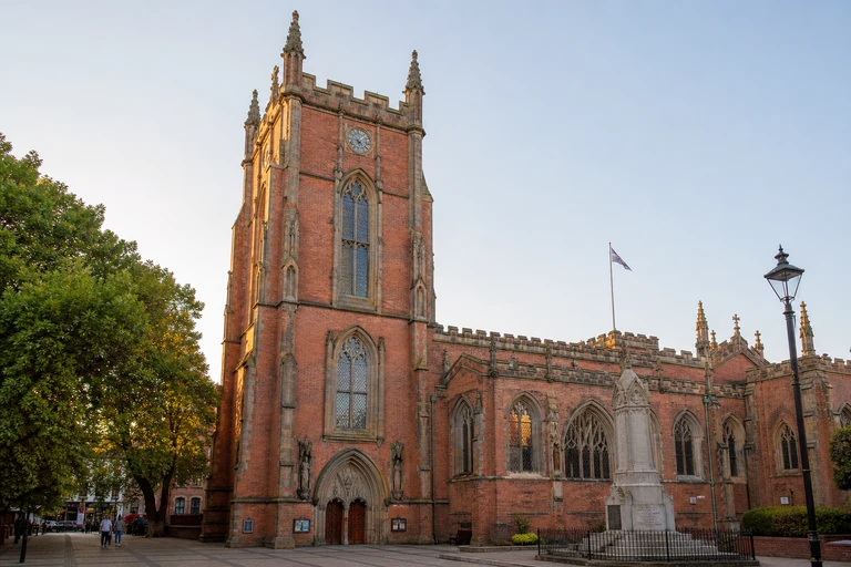 AI-generated editorial thumbnail of St Chad's Cathedral