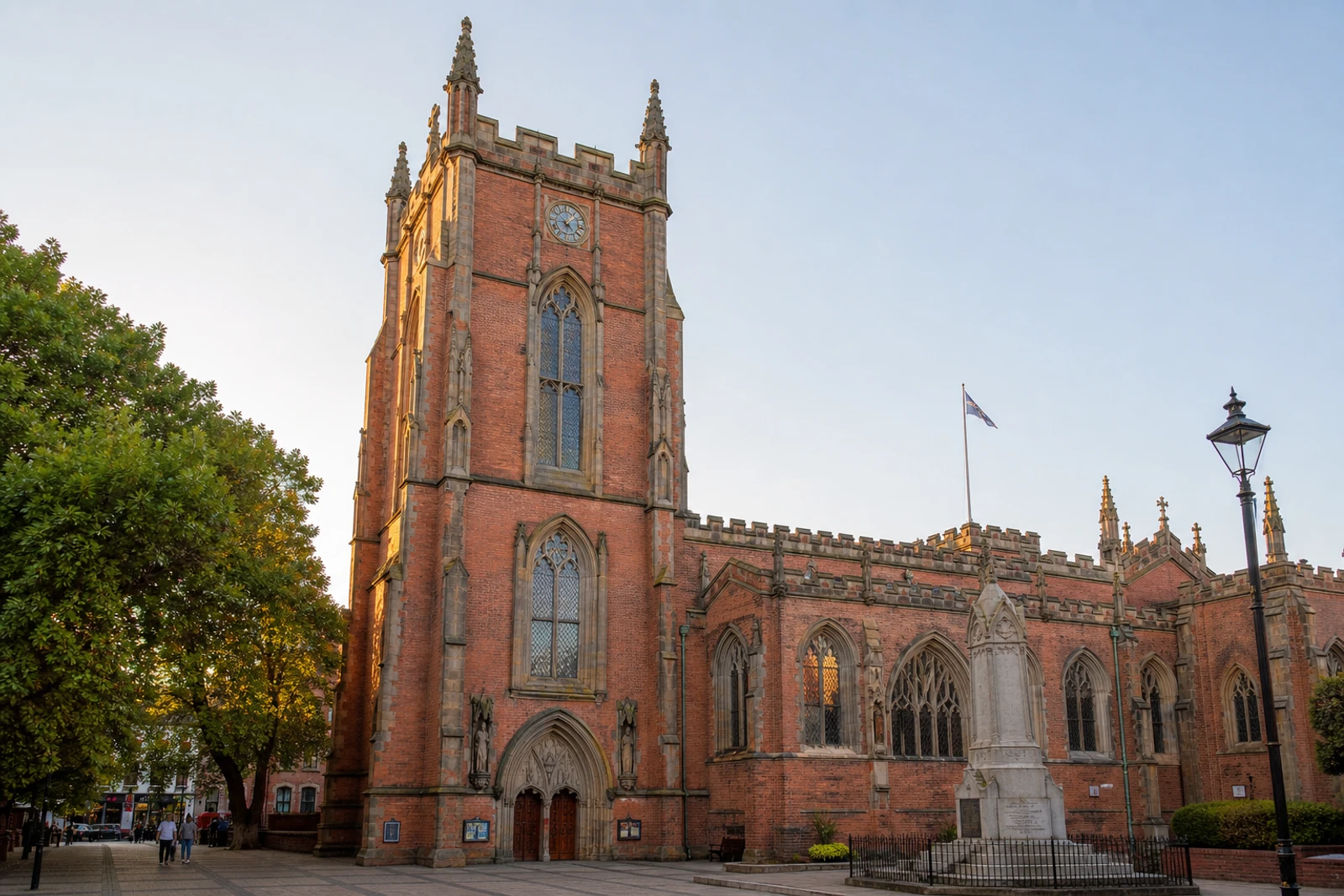 AI-generated editorial thumbnail of St Chad's Cathedral