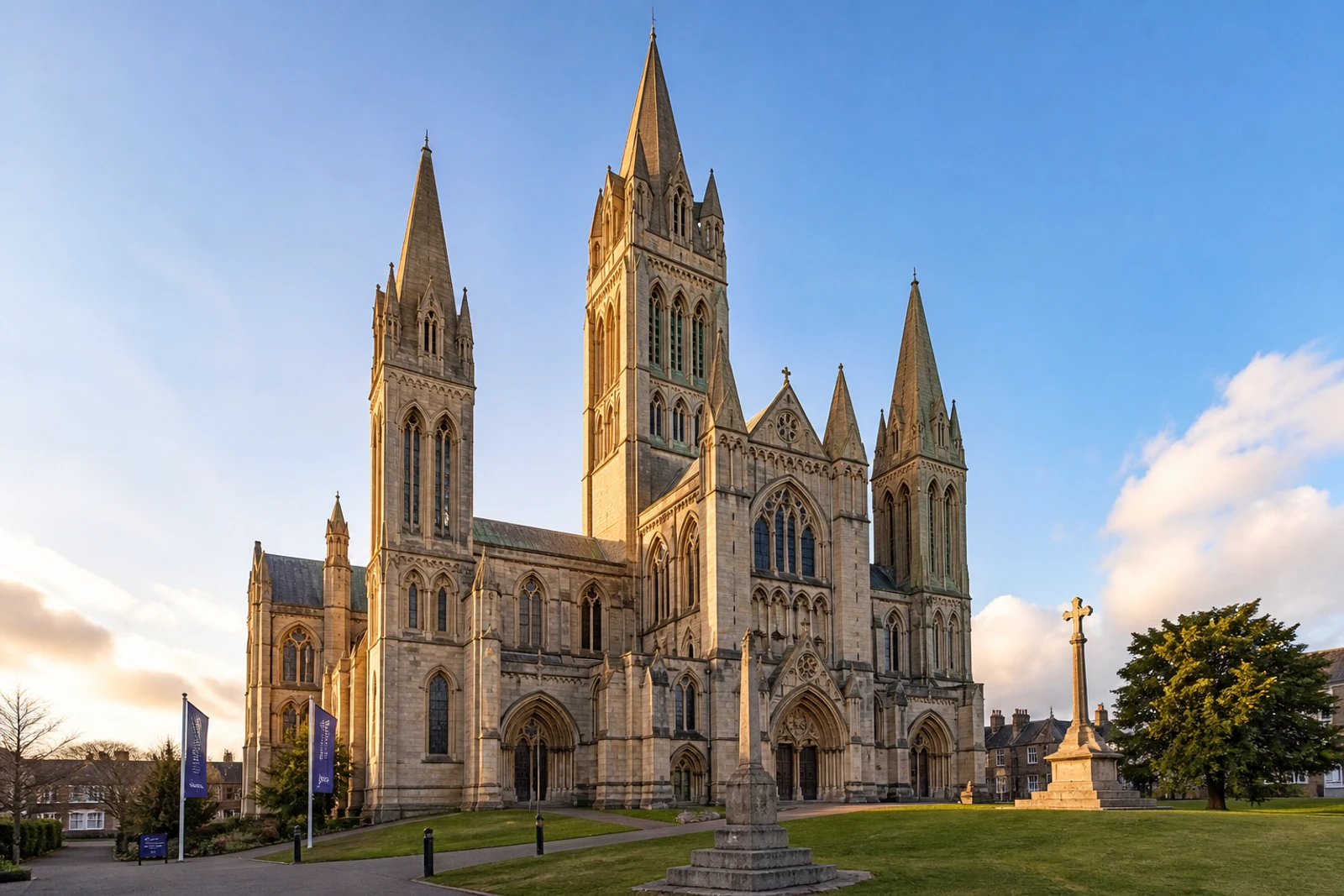 AI-generated editorial thumbnail of Truro Cathedral
